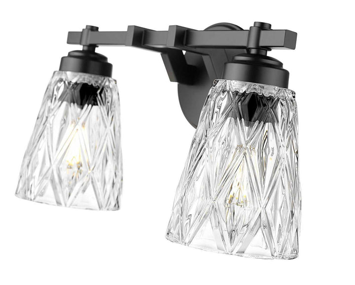 Z-Lite Canada - 1960-2V-MB - Two Light Vanity - Andree - Matte Black