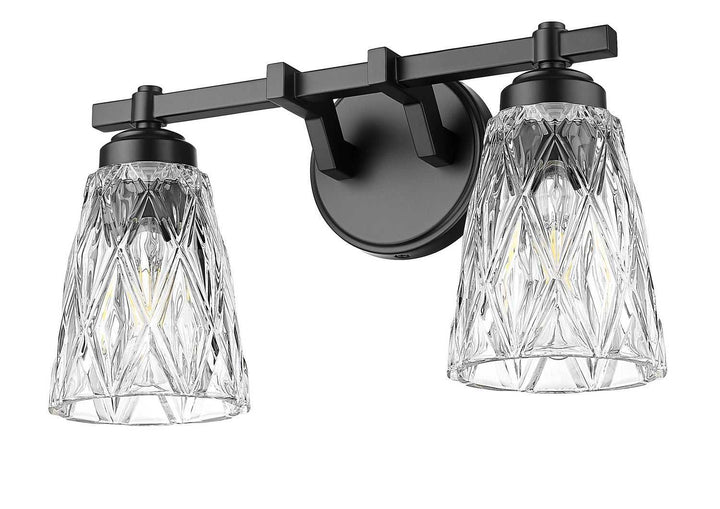 Z-Lite Canada - 1960-2V-MB - Two Light Vanity - Andree - Matte Black