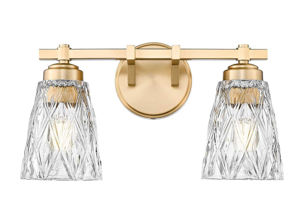 Z-Lite Canada - 1960-2V-MGLD - Two Light Vanity - Andree - Modern Gold