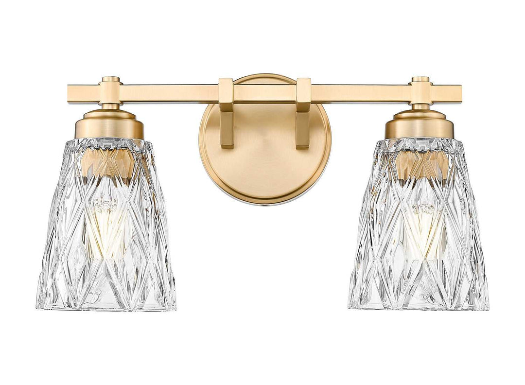 Z-Lite Canada - 1960-2V-MGLD - Two Light Vanity - Andree - Modern Gold