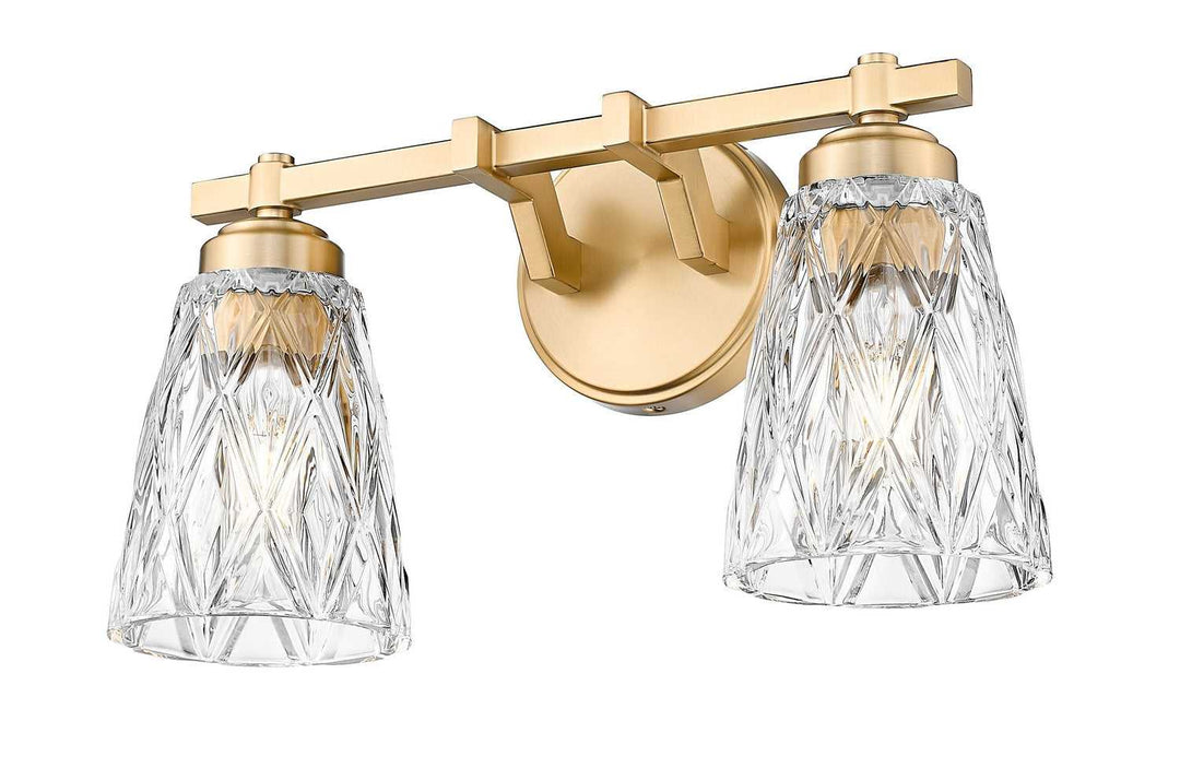 Z-Lite Canada - 1960-2V-MGLD - Two Light Vanity - Andree - Modern Gold