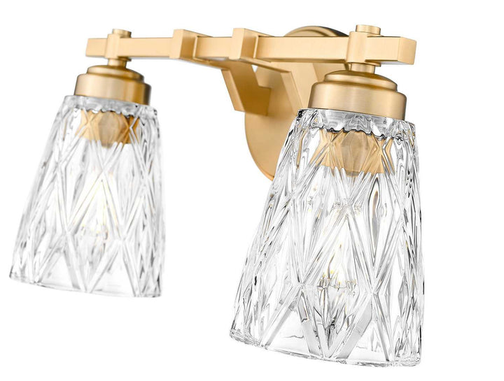 Z-Lite Canada - 1960-2V-MGLD - Two Light Vanity - Andree - Modern Gold