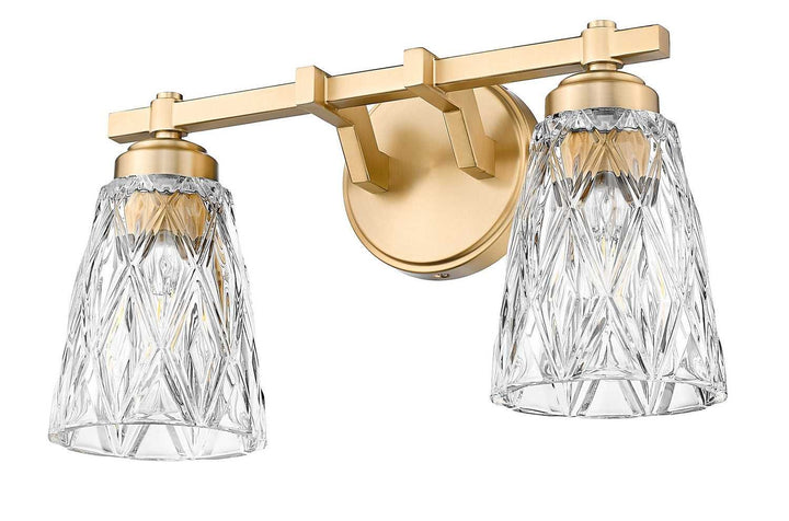 Z-Lite Canada - 1960-2V-MGLD - Two Light Vanity - Andree - Modern Gold