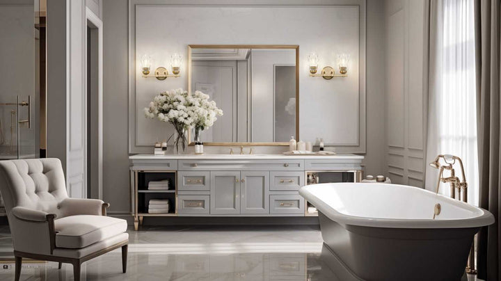Z-Lite Canada - 1960-2V-MGLD - Two Light Vanity - Andree - Modern Gold