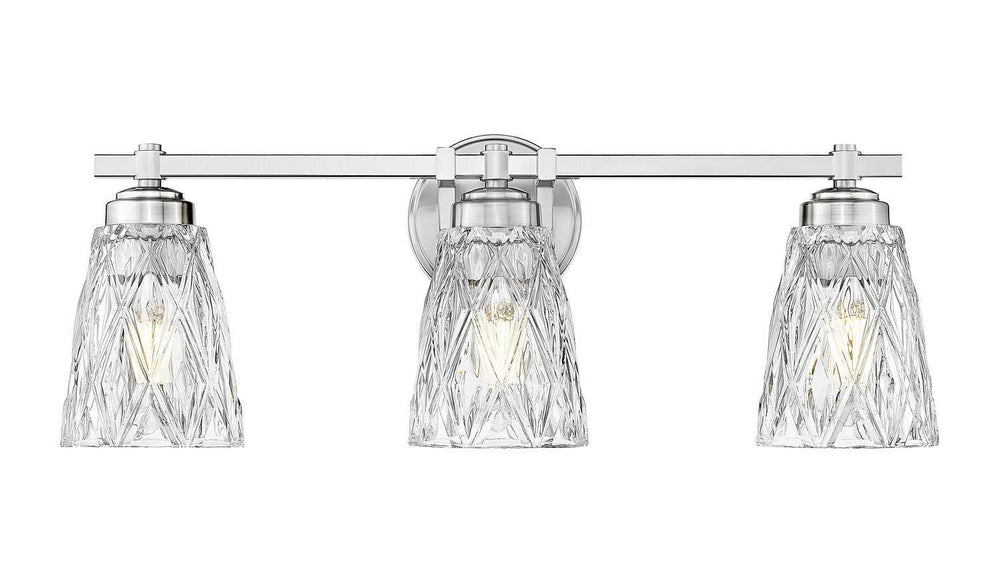 Z-Lite Canada - 1960-3V-BN - Three Light Vanity - Andree - Brushed Nickel