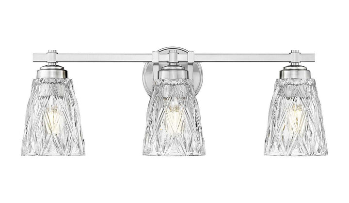 Z-Lite Canada - 1960-3V-BN - Three Light Vanity - Andree - Brushed Nickel