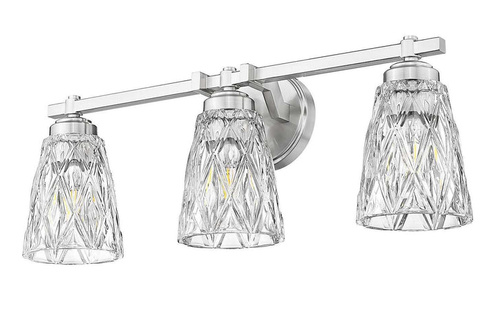 Z-Lite Canada - 1960-3V-BN - Three Light Vanity - Andree - Brushed Nickel
