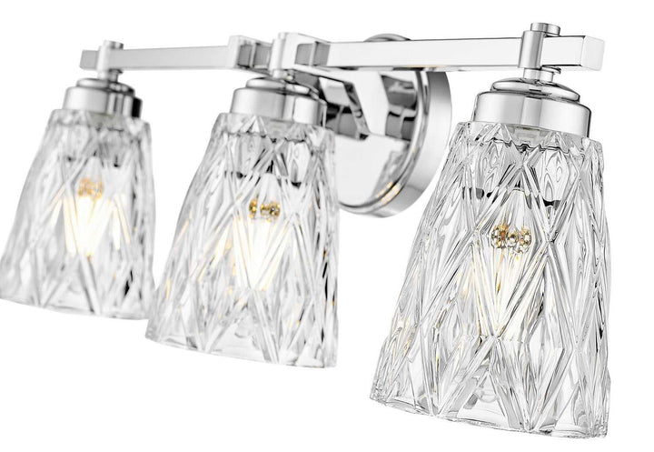 Z-Lite Canada - 1960-3V-CH - Three Light Vanity - Andree - Chrome