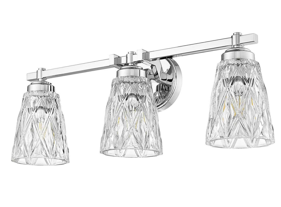 Z-Lite Canada - 1960-3V-CH - Three Light Vanity - Andree - Chrome