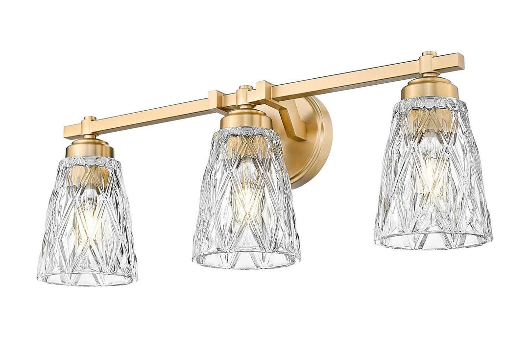Z-Lite Canada - 1960-3V-MGLD - Three Light Vanity - Andree - Modern Gold