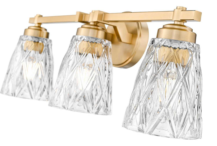 Z-Lite Canada - 1960-3V-MGLD - Three Light Vanity - Andree - Modern Gold