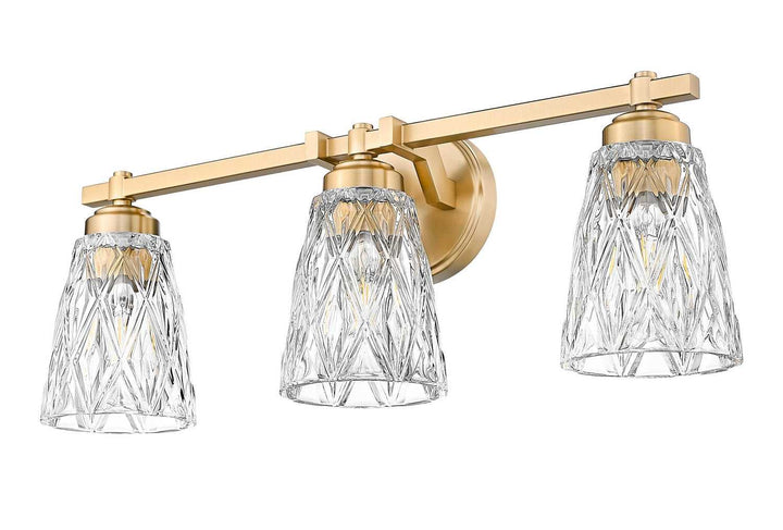 Z-Lite Canada - 1960-3V-MGLD - Three Light Vanity - Andree - Modern Gold
