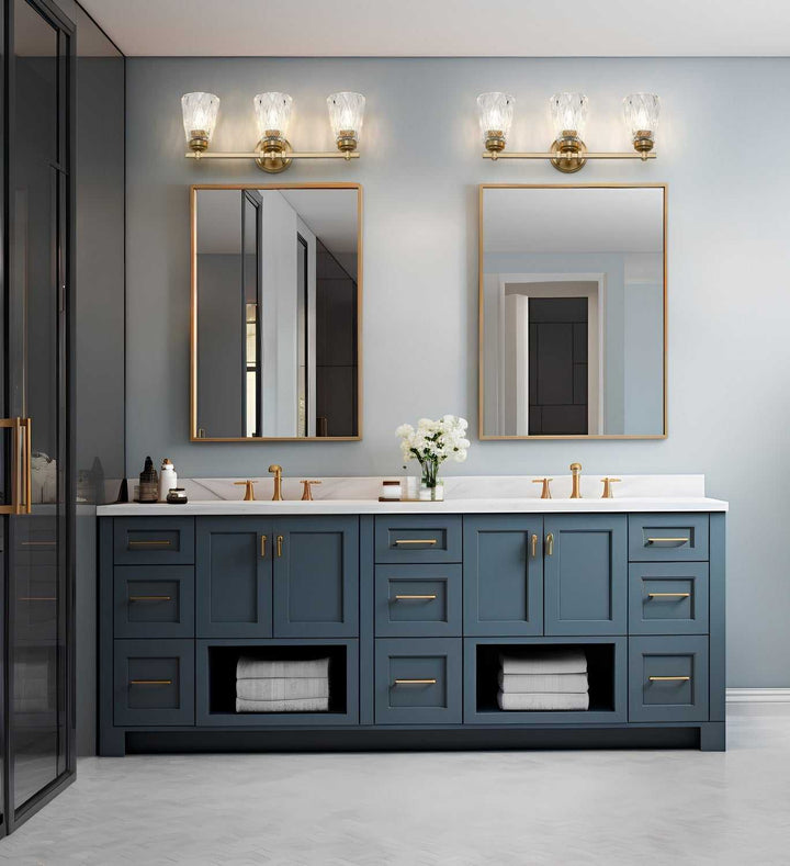 Z-Lite Canada - 1960-3V-MGLD - Three Light Vanity - Andree - Modern Gold