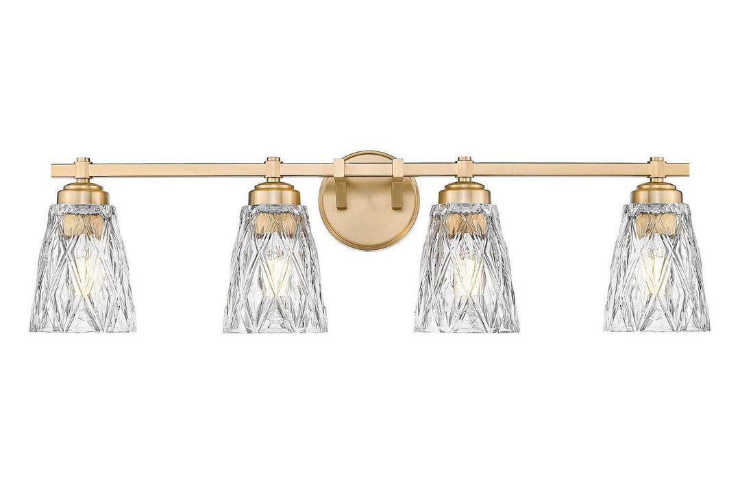 Z-Lite Canada - 1960-4V-MGLD - Four Light Vanity - Andree - Modern Gold