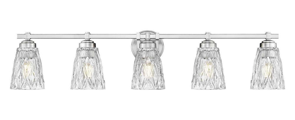 Z-Lite Canada - 1960-5V-BN - Five Light Vanity - Andree - Brushed Nickel