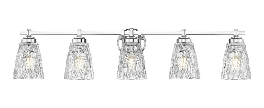 Z-Lite Canada - 1960-5V-CH - Five Light Vanity - Andree - Chrome