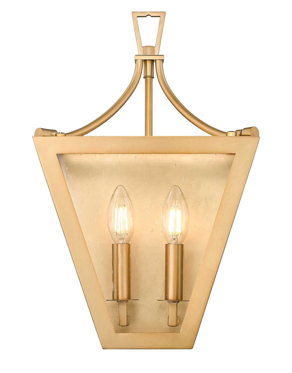 Montalcino Two Light Wall Sconce in Rubbed Brass Z-Lite Canada
