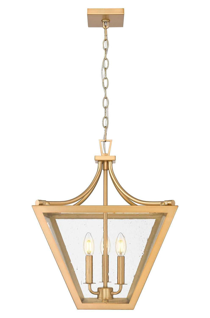 Z-Lite Canada - 1961-3C-RB - Three Light Chandelier - Montalcino - Rubbed Brass