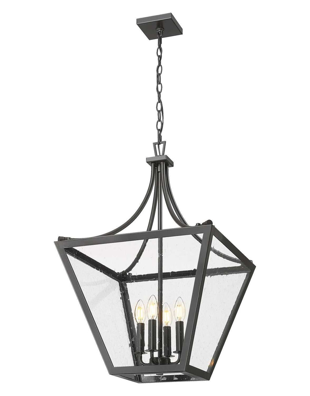 Z-Lite Canada - 1961-4C-IO - Four Light Chandelier - Montalcino - Iron Ore