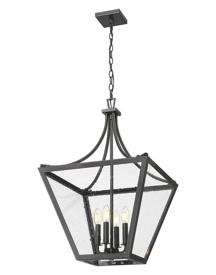 Z-Lite Canada - 1961-4C-IO - Four Light Chandelier - Montalcino - Iron Ore