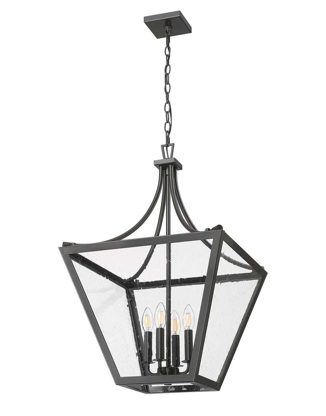 Z-Lite Canada - 1961-4C-IO - Four Light Chandelier - Montalcino - Iron Ore