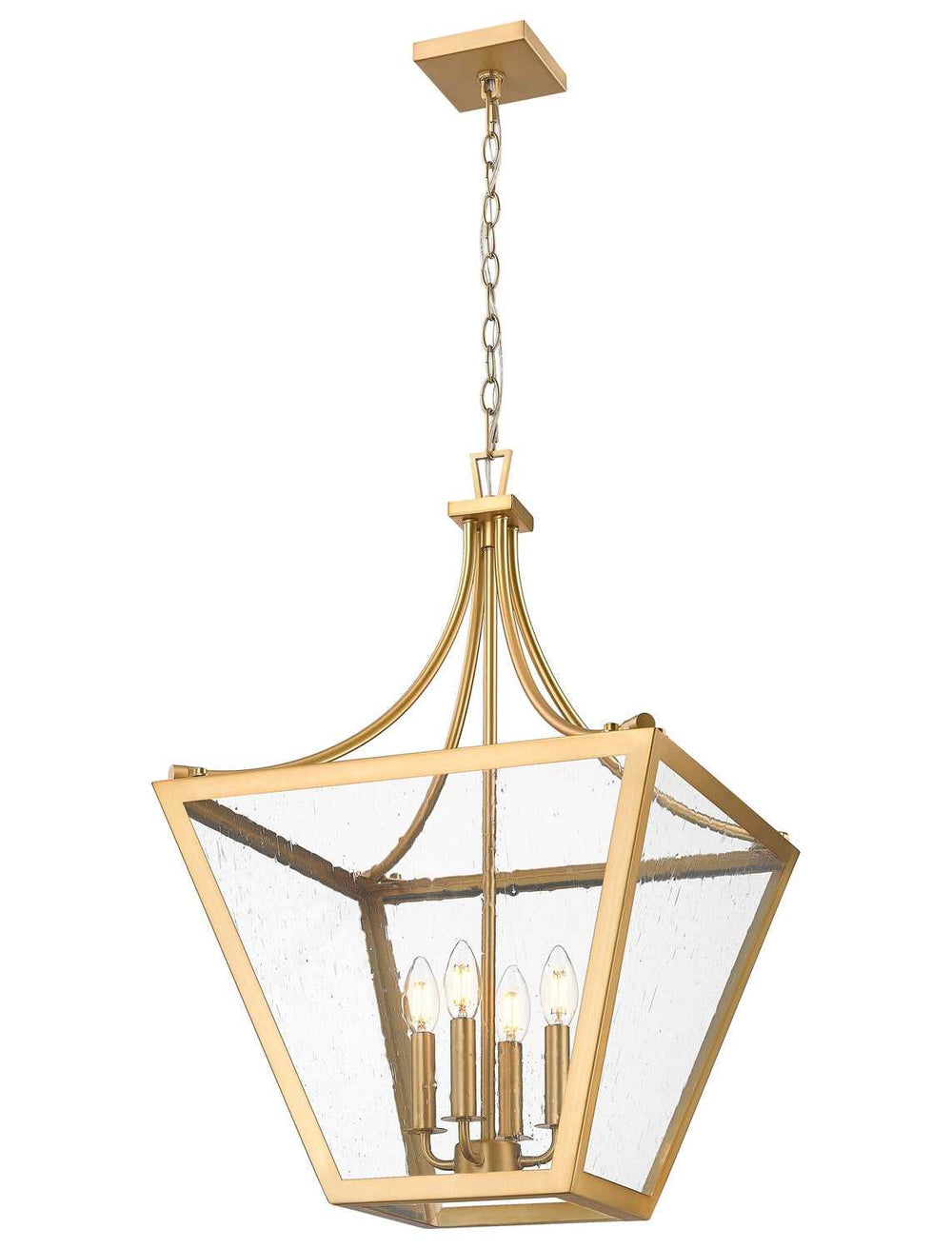 Z-Lite Canada - 1961-4C-RB - Four Light Chandelier - Montalcino - Rubbed Brass