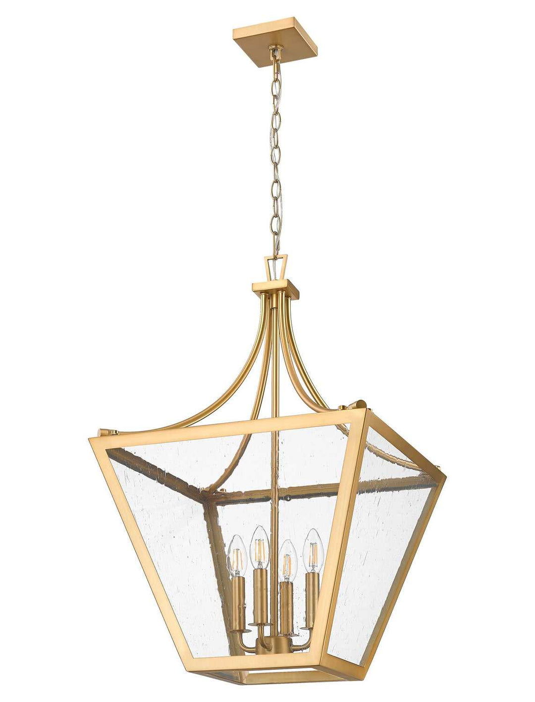 Z-Lite Canada - 1961-4C-RB - Four Light Chandelier - Montalcino - Rubbed Brass