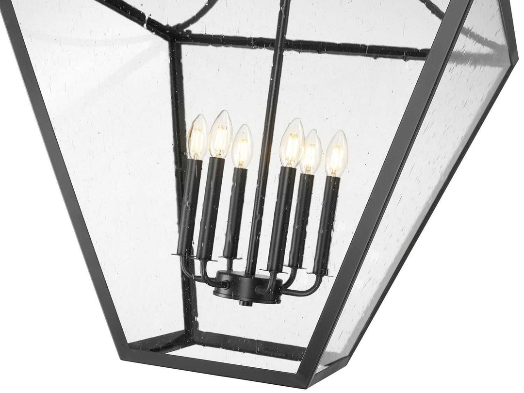 Z-Lite Canada - 1961-6IO - Six Light Chandelier - Montalcino - Iron Ore