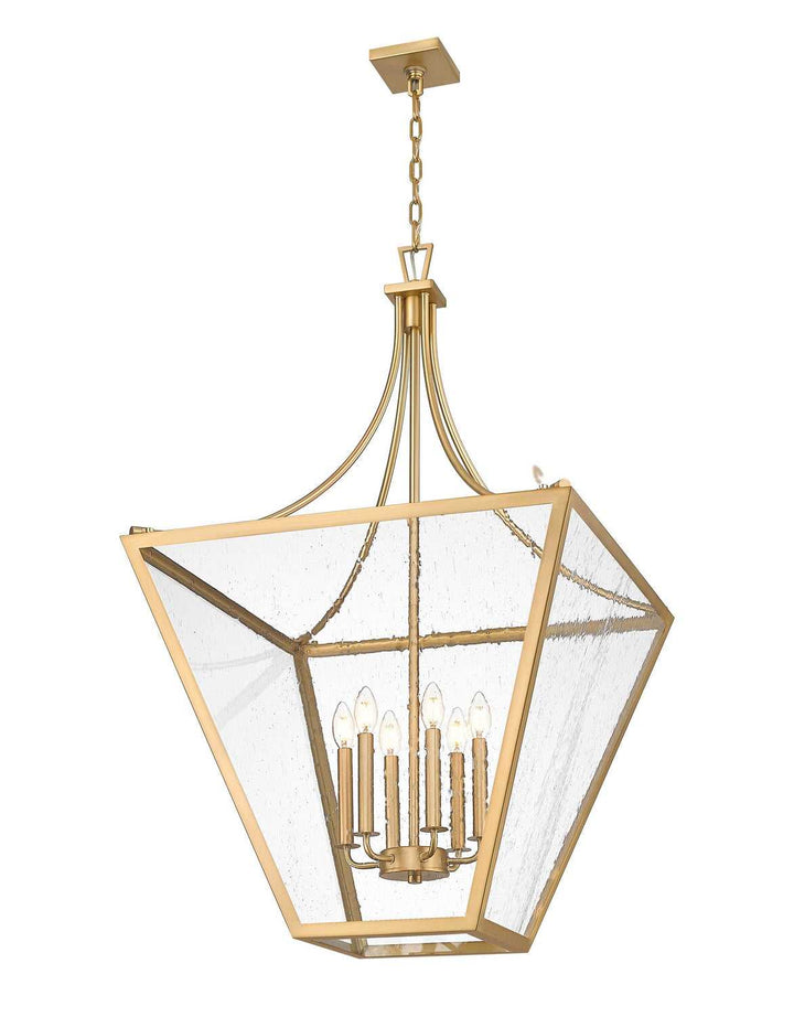Z-Lite Canada - 1961-6RB - Six Light Chandelier - Montalcino - Rubbed Brass