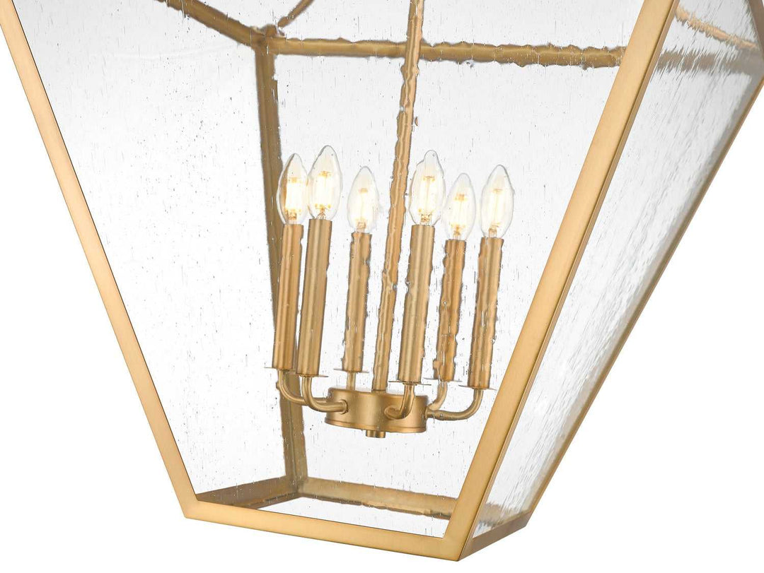 Z-Lite Canada - 1961-6RB - Six Light Chandelier - Montalcino - Rubbed Brass