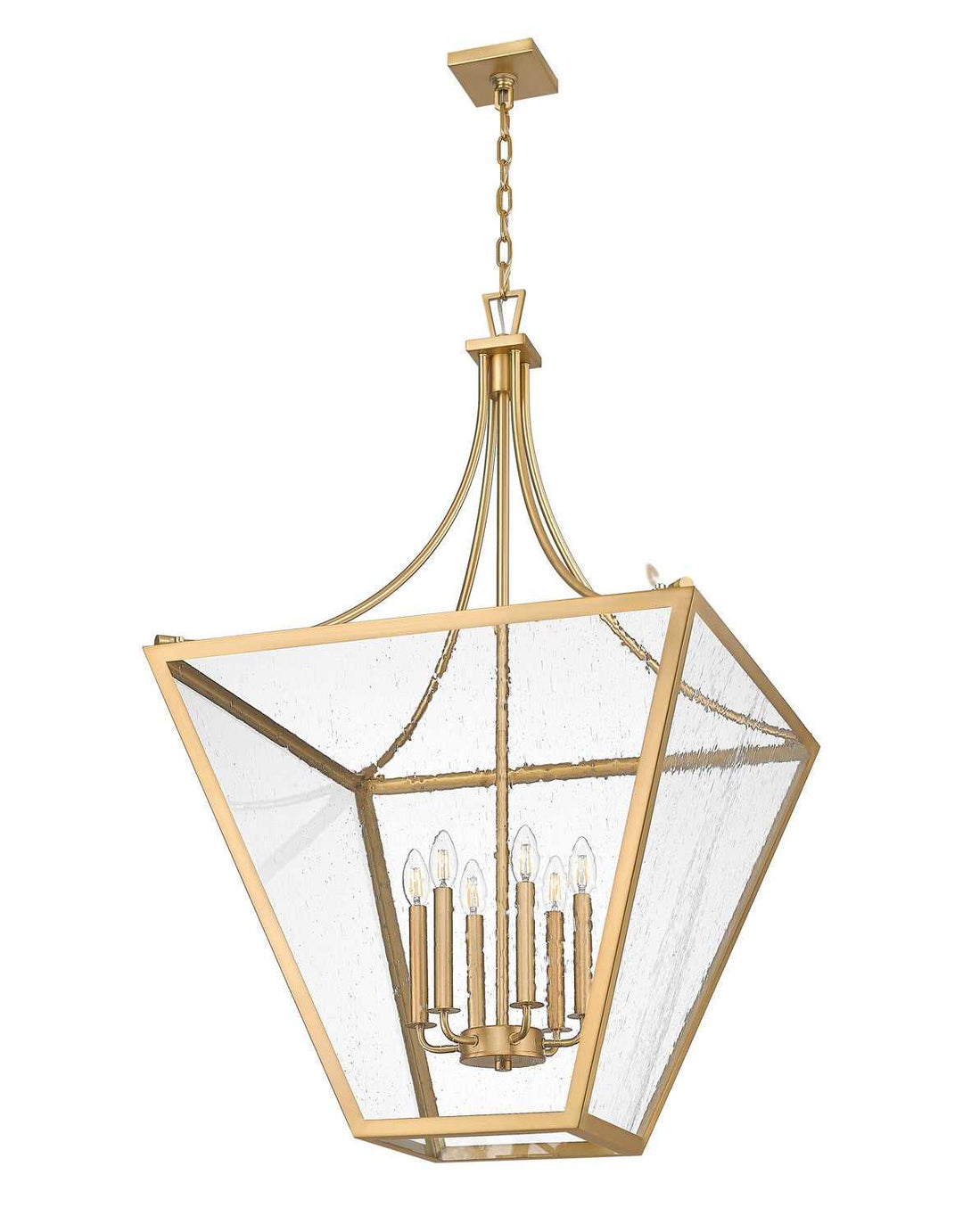 Z-Lite Canada - 1961-6RB - Six Light Chandelier - Montalcino - Rubbed Brass