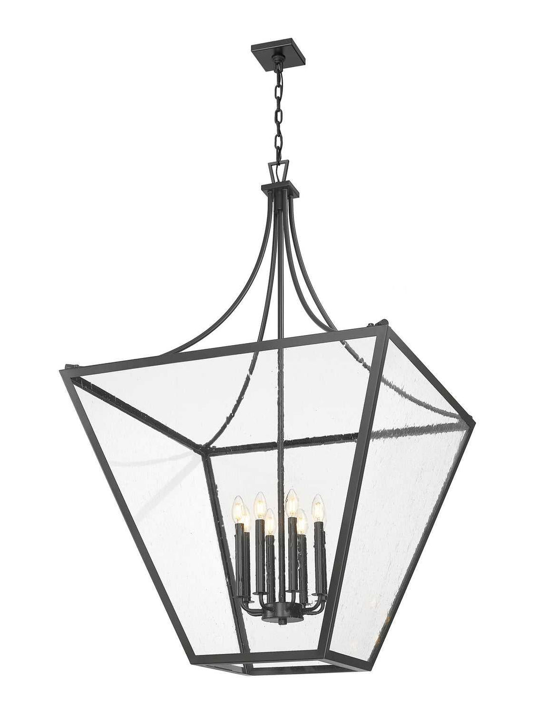 Z-Lite Canada - 1961-8IO - Eight Light Chandelier - Montalcino - Iron Ore
