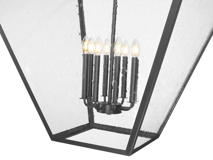 Z-Lite Canada - 1961-8IO - Eight Light Chandelier - Montalcino - Iron Ore