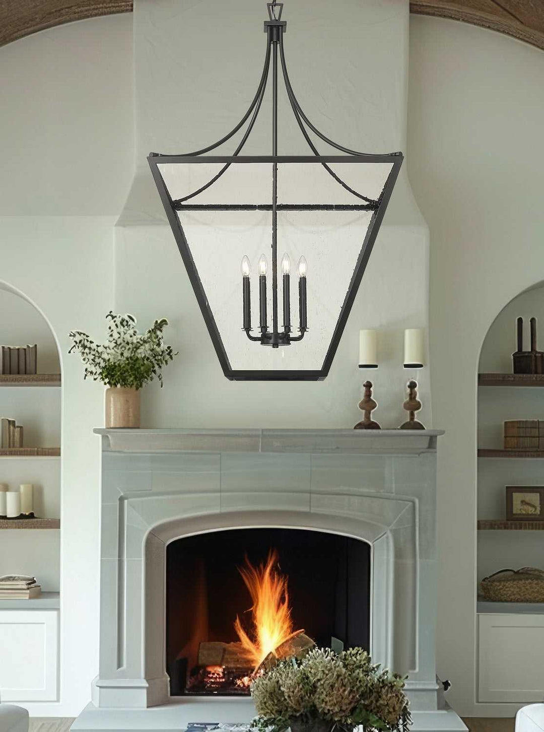 Z-Lite Canada - 1961-8IO - Eight Light Chandelier - Montalcino - Iron Ore