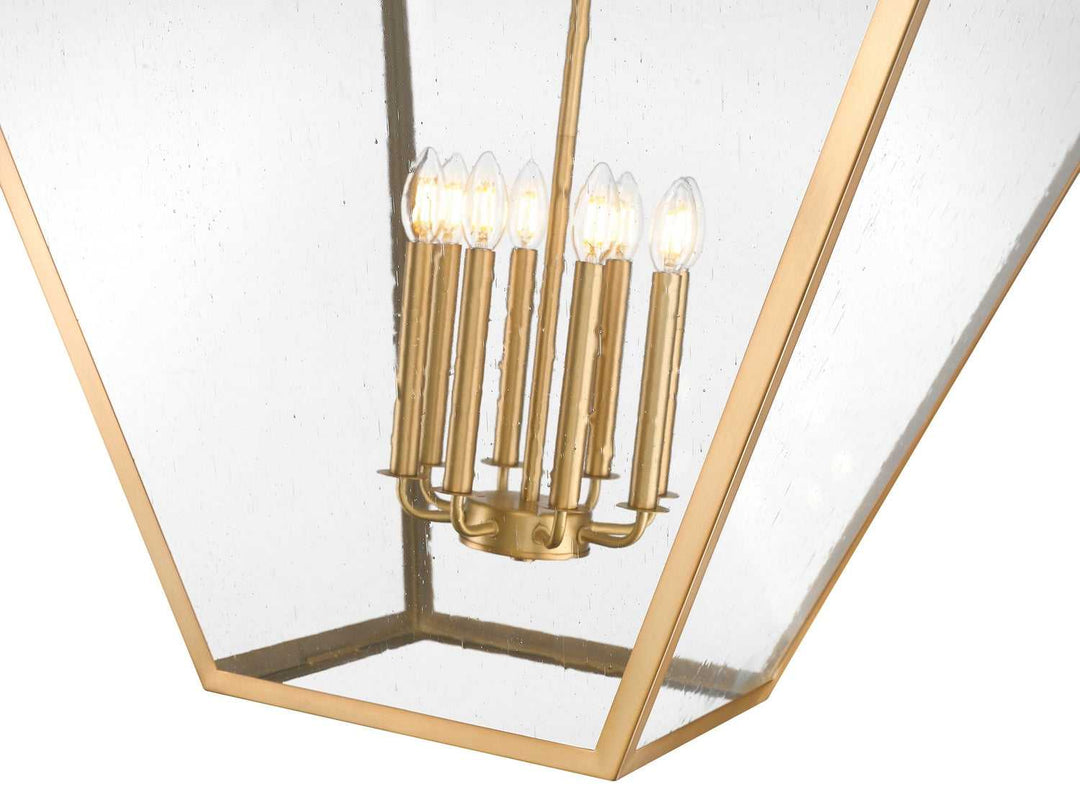Montalcino Eight Light Chandelier in Rubbed Brass Z-Lite Canada