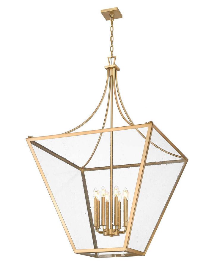 Montalcino Eight Light Chandelier in Rubbed Brass Z-Lite Canada