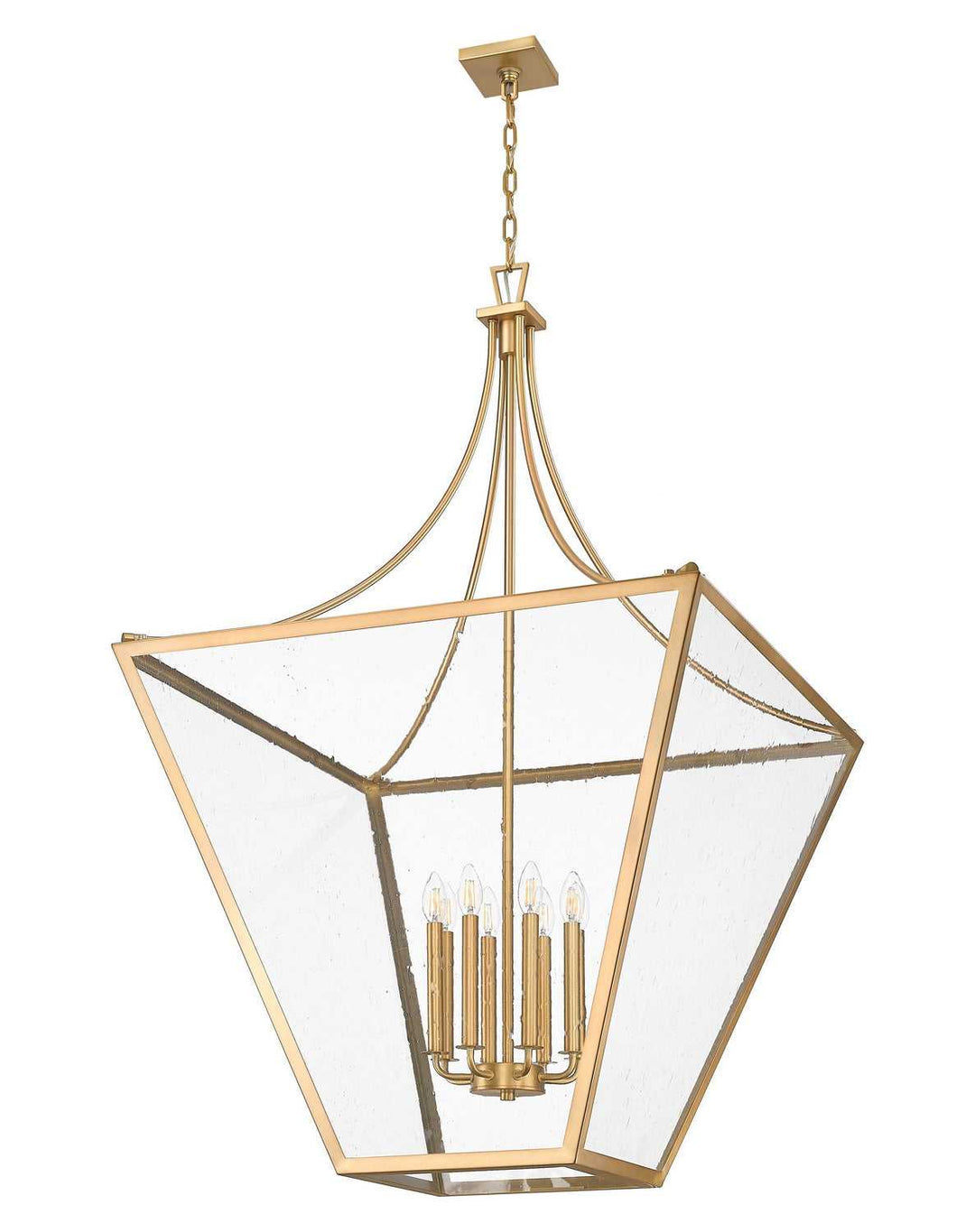 Montalcino Eight Light Chandelier in Rubbed Brass Z-Lite Canada