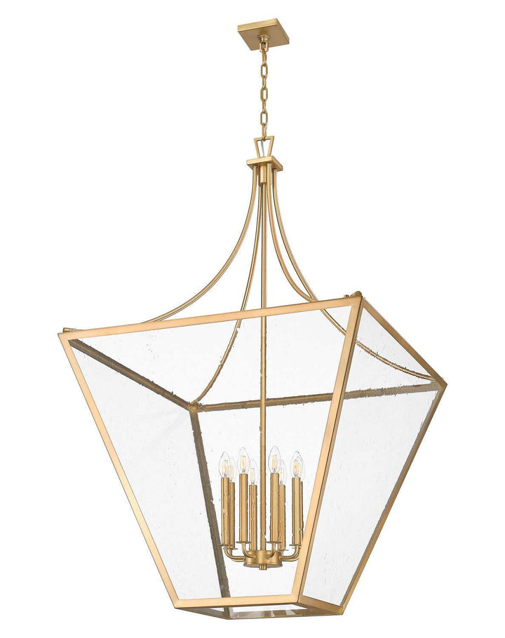 Montalcino Eight Light Chandelier in Rubbed Brass Z-Lite Canada