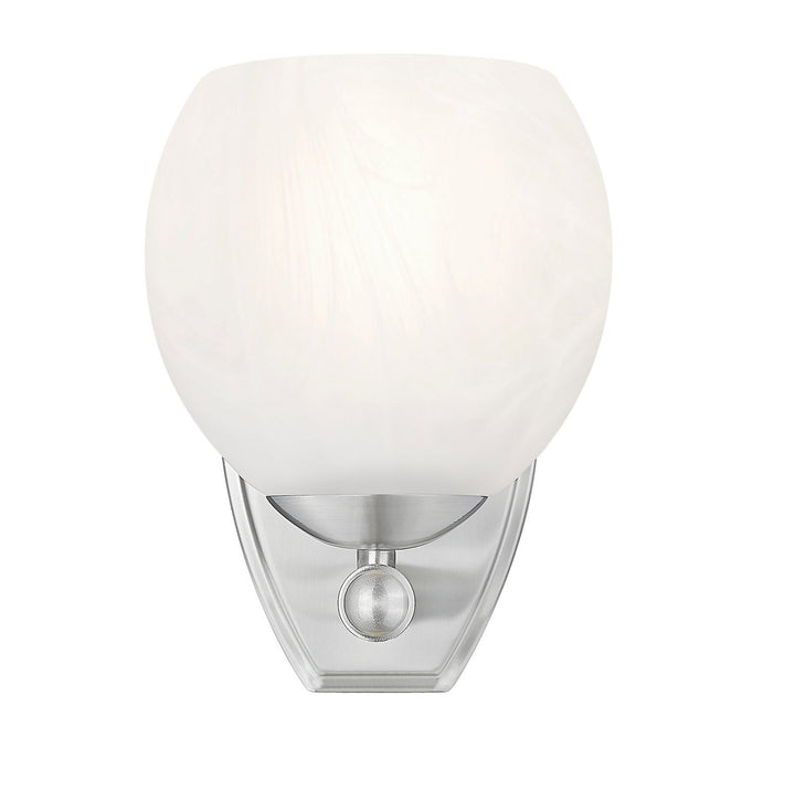 Colette One Light Wall Sconce in Brushed Nickel Z-Lite Canada