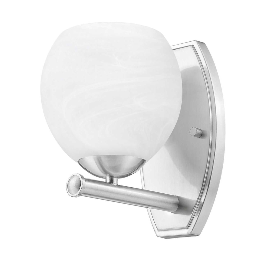 Colette One Light Wall Sconce in Brushed Nickel Z-Lite Canada