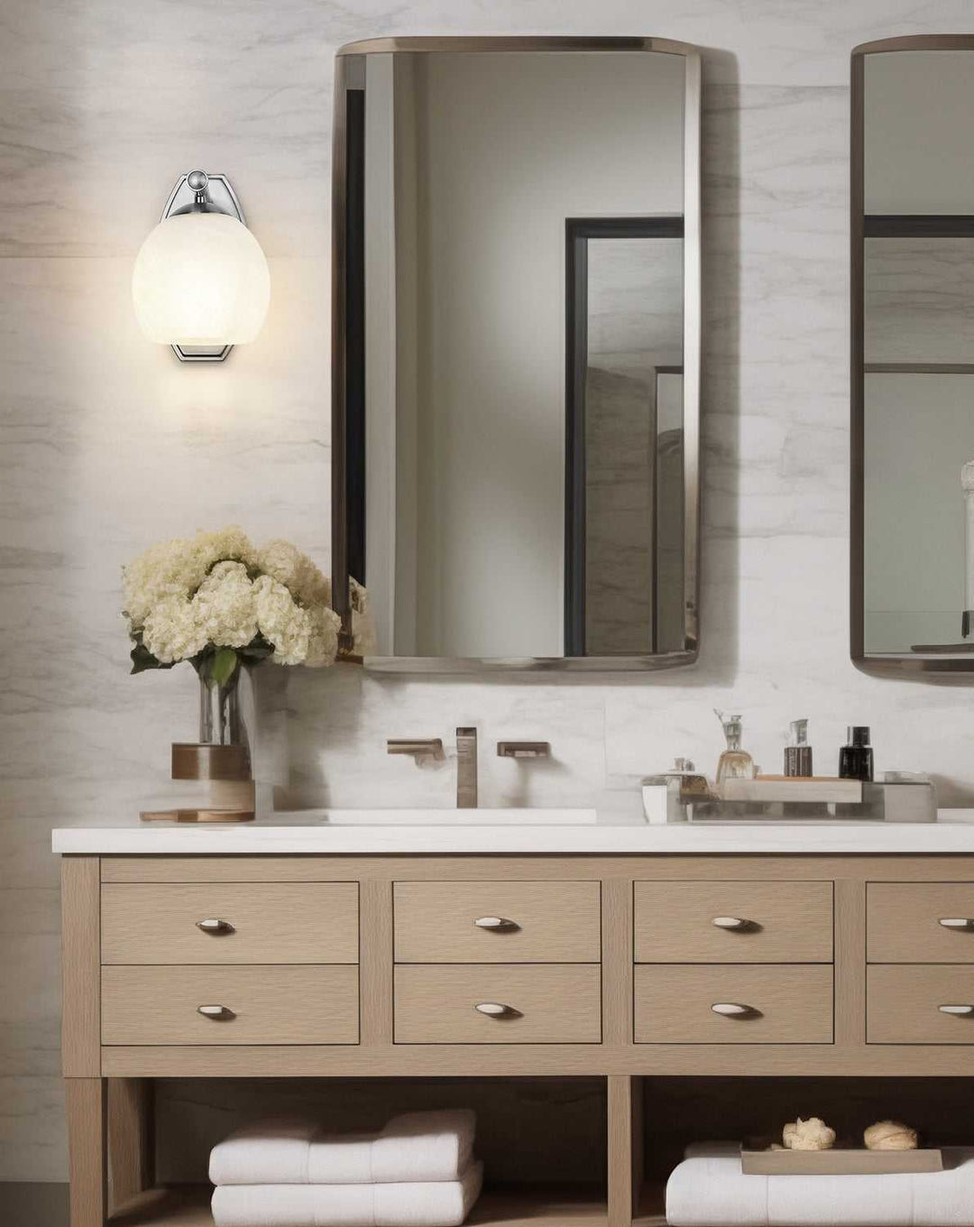 Colette One Light Wall Sconce in Brushed Nickel Z-Lite Canada
