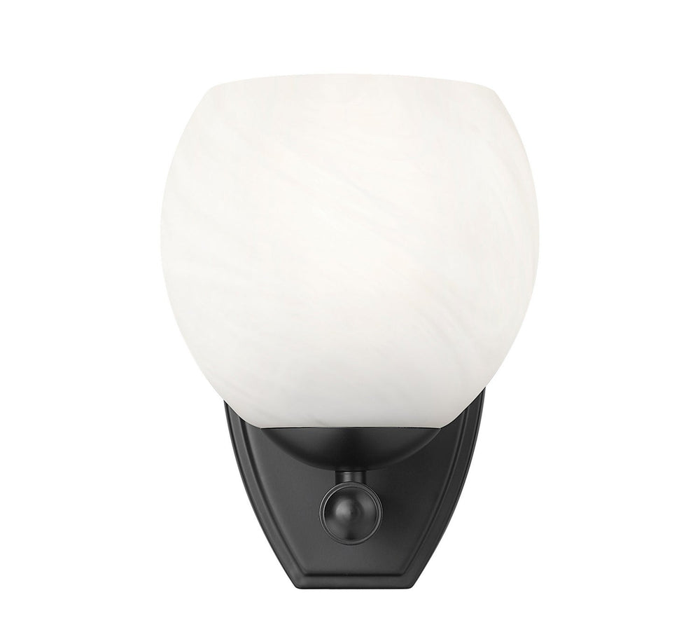 Z-Lite Canada - 1963-1S-MB - One Light Wall Sconce - Colette - Matte Black