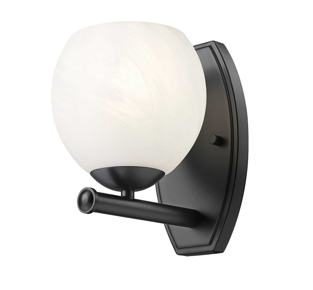 Z-Lite Canada - 1963-1S-MB - One Light Wall Sconce - Colette - Matte Black
