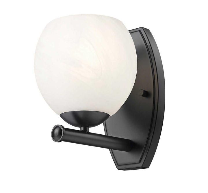 Z-Lite Canada - 1963-1S-MB - One Light Wall Sconce - Colette - Matte Black