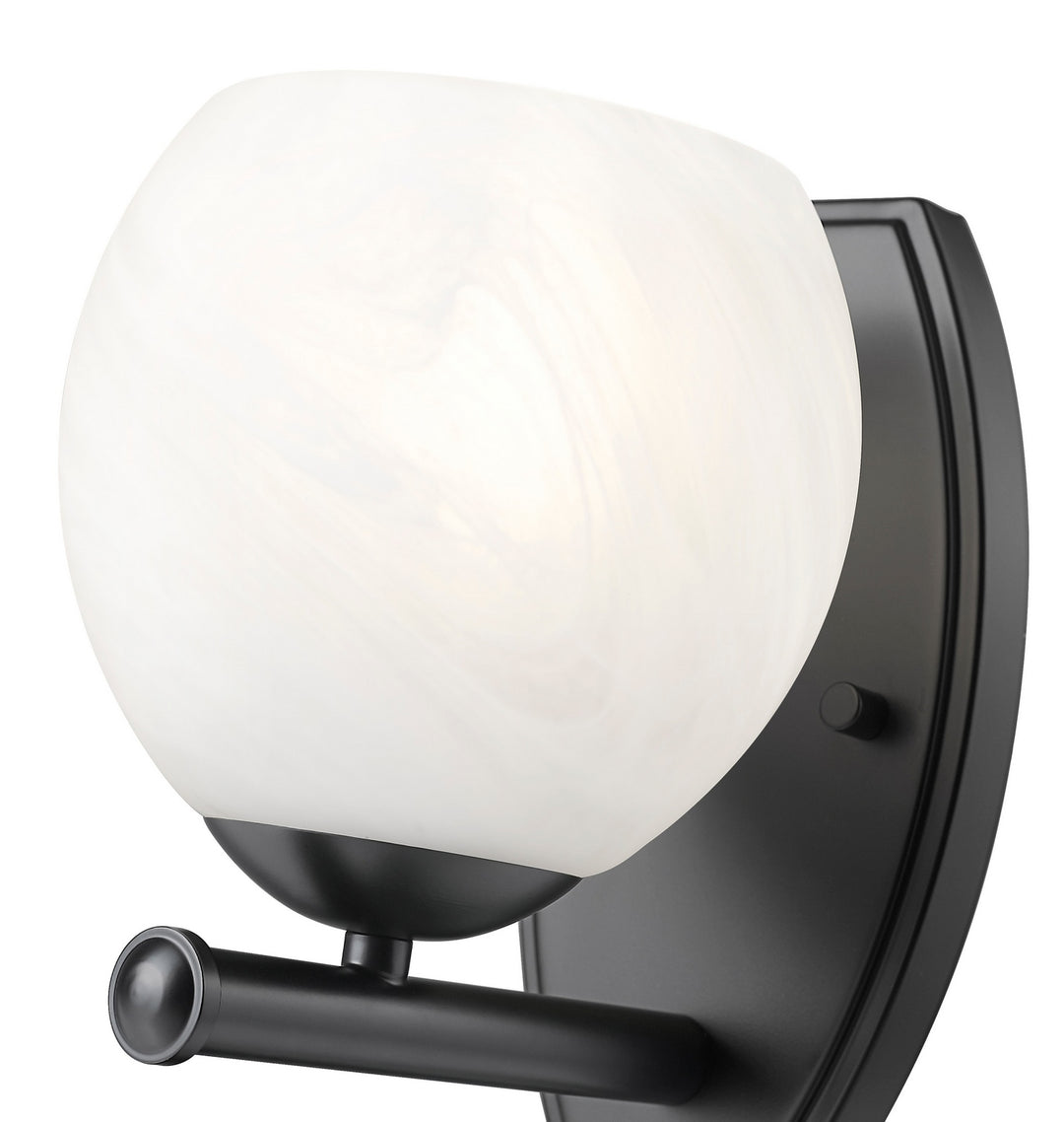 Z-Lite Canada - 1963-1S-MB - One Light Wall Sconce - Colette - Matte Black