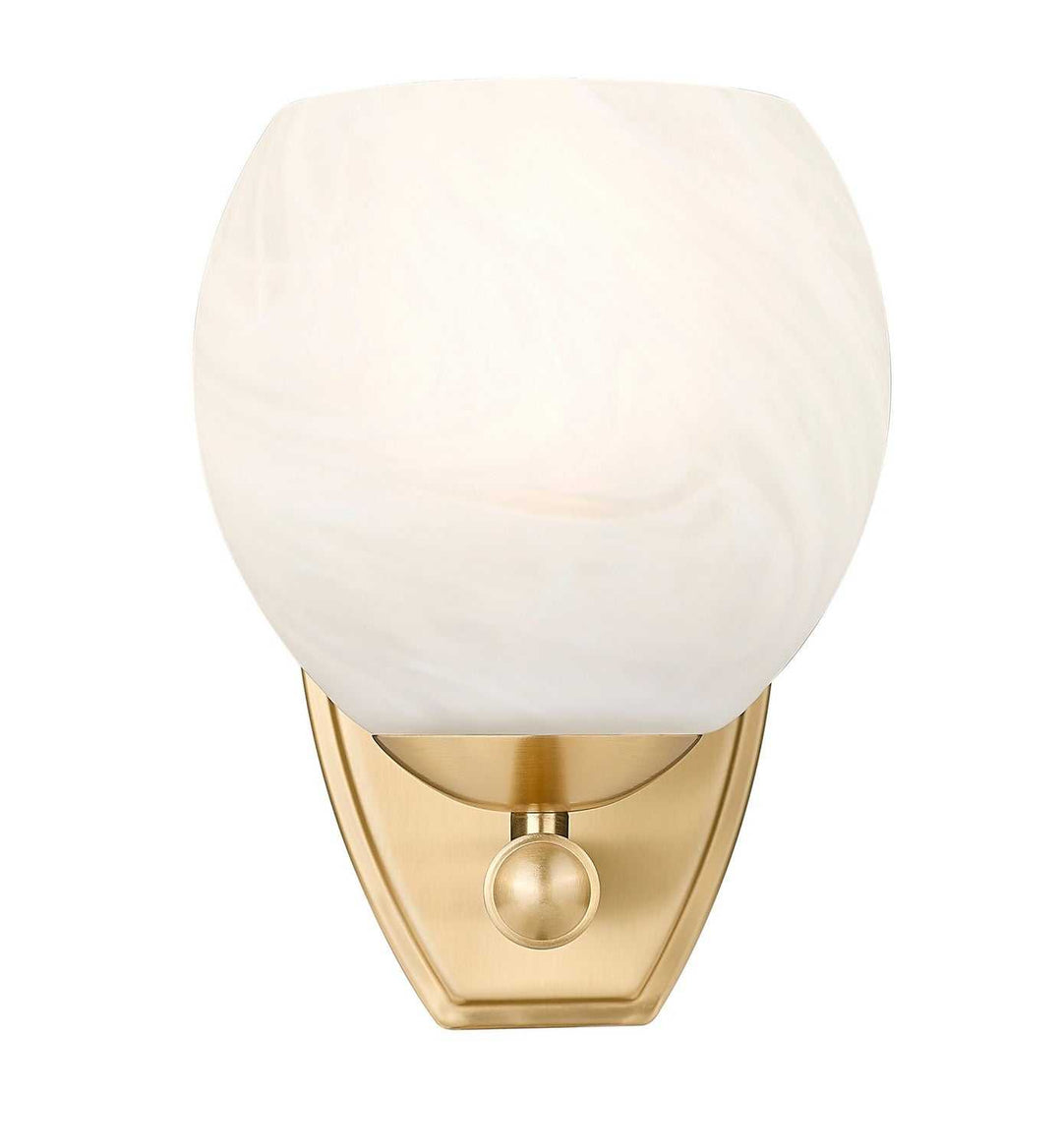Colette One Light Wall Sconce in Modern Gold Z-Lite Canada