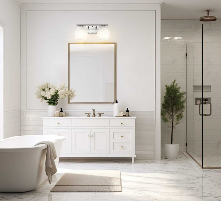 Colette Two Light Vanity in Brushed Nickel Z-Lite Canada