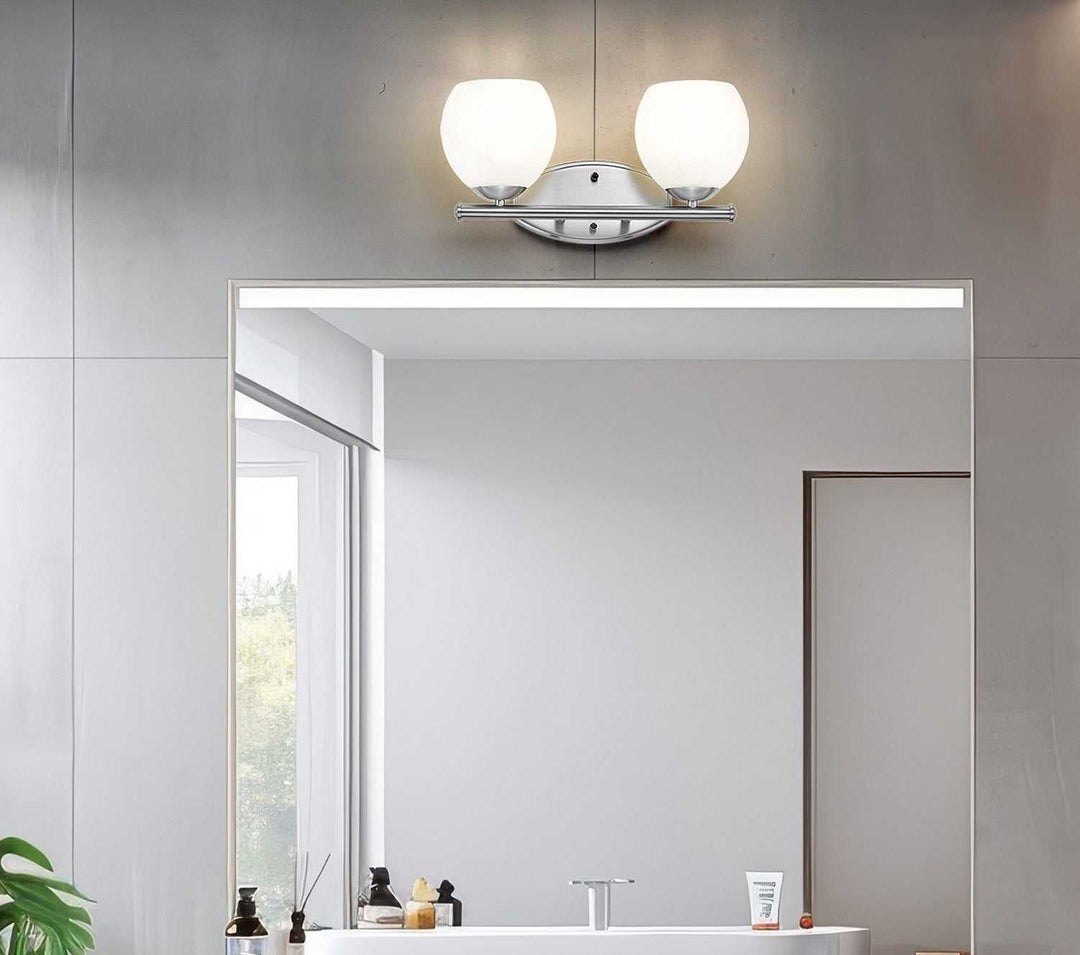 Colette Two Light Vanity in Brushed Nickel Z-Lite Canada