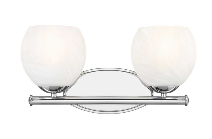Colette Two Light Vanity in Chrome Z-Lite Canada