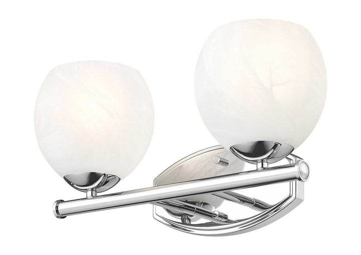 Colette Two Light Vanity in Chrome Z-Lite Canada